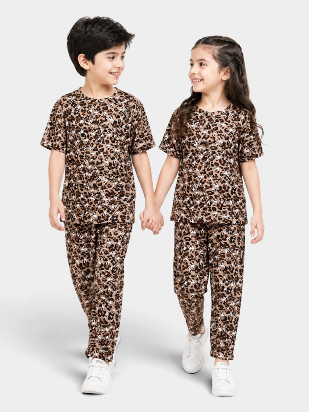 Wild Leopard Night Suit