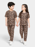 Wild Leopard Night Suit