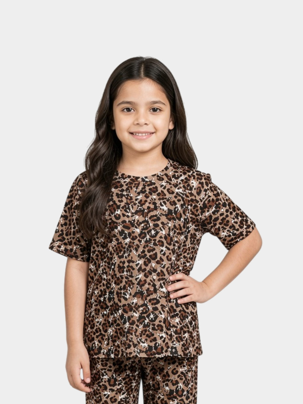 Wild Leopard Night Suit