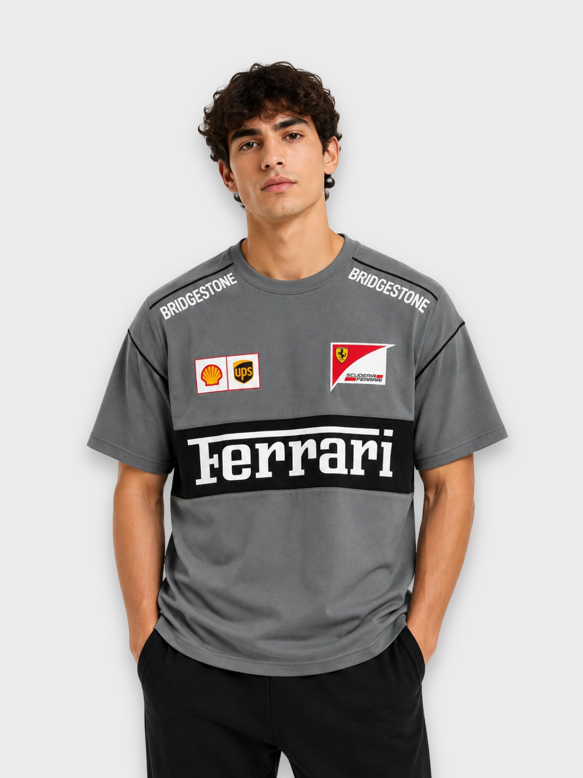 Racing Club Grey Tee