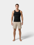 Black Ribbed Tank Top