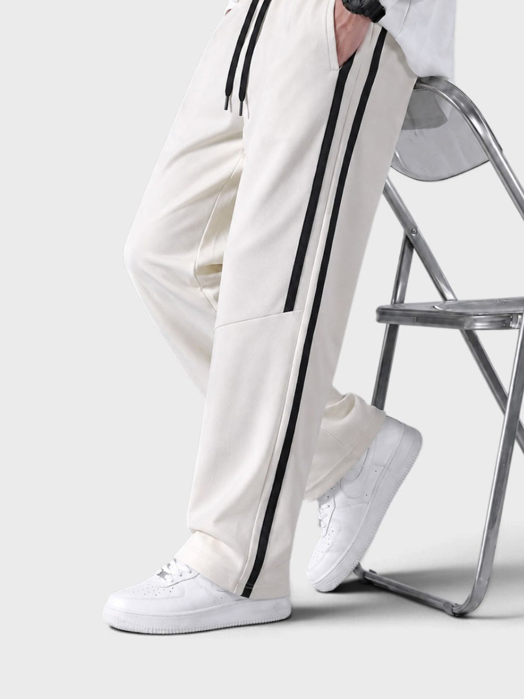 Off-White Athletic Stripe Trousers