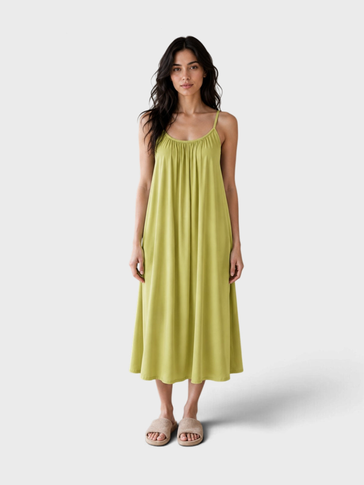 Lime Glow Haze Nightdress