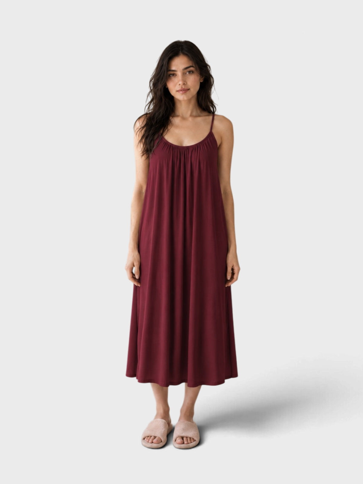 Burgundy Grace Nightdress