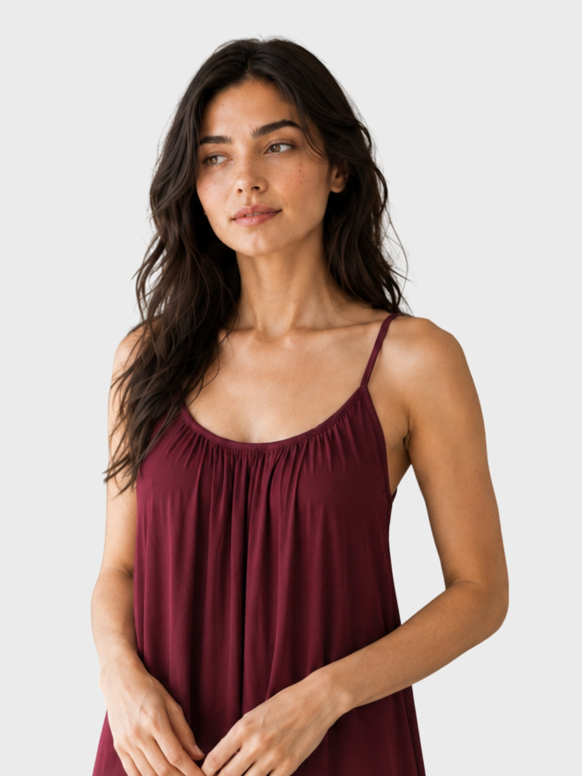 Burgundy Grace Nightdress