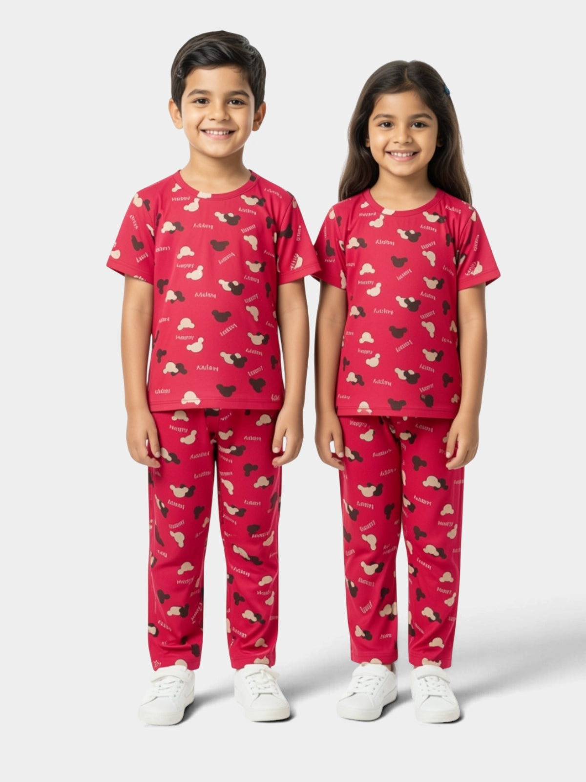 Happy Hearts Night Suit