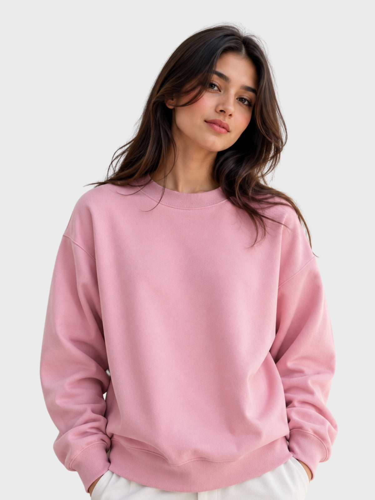 Soft Pink Classic Sweatshirt