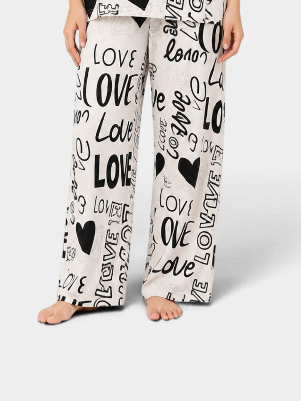 Love Script 2-Piece Night Suit