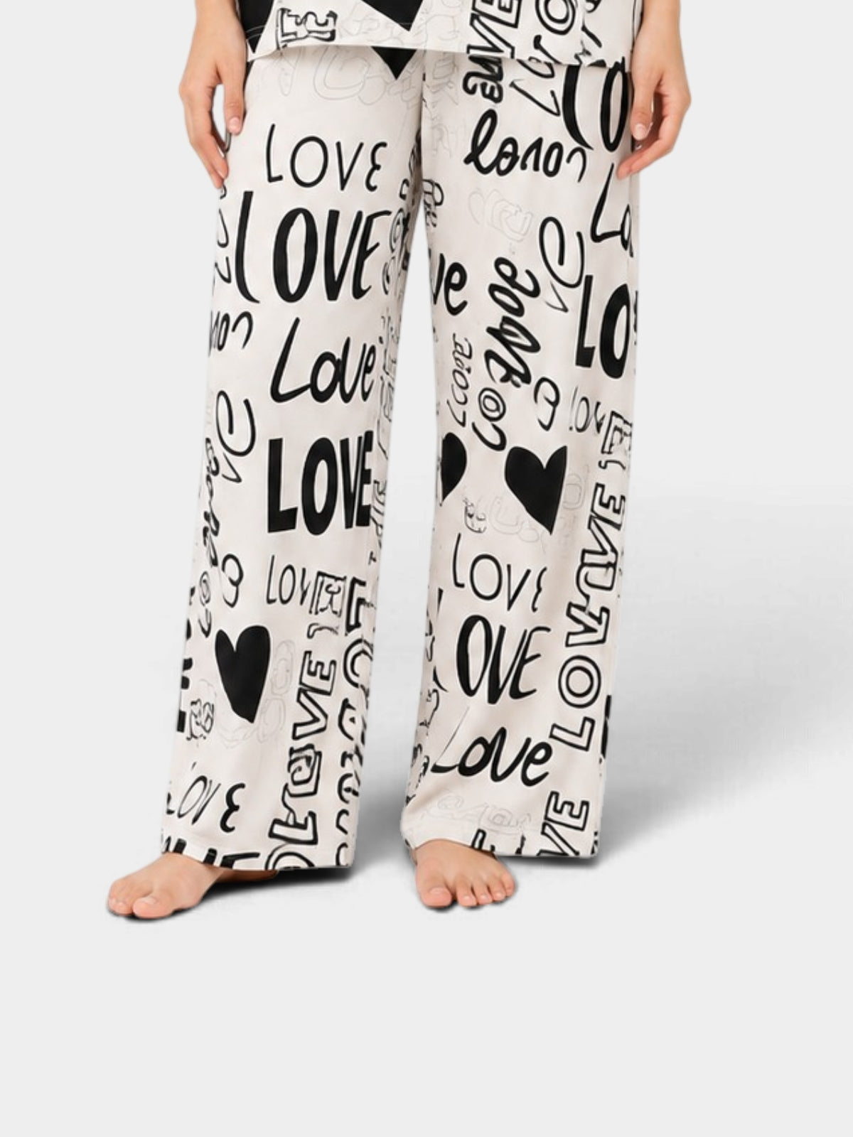 Love Script 2-Piece Night Suit