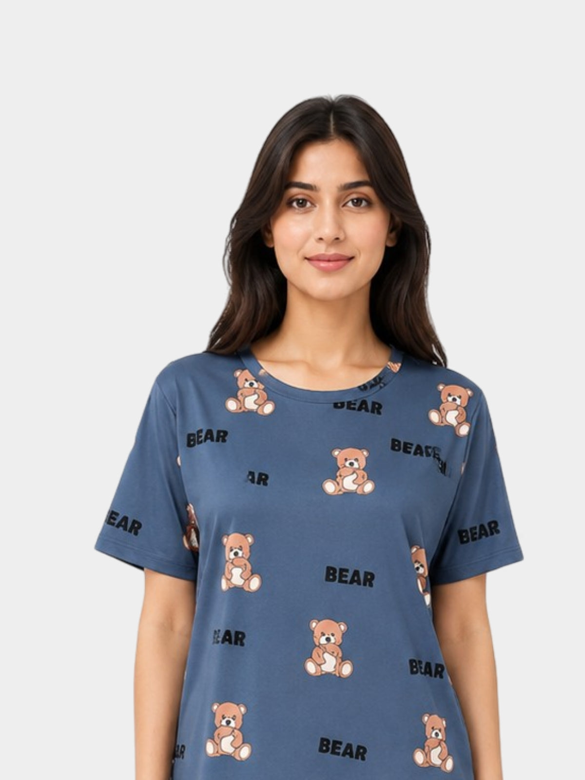 Blue Bear Comfort Night Suit