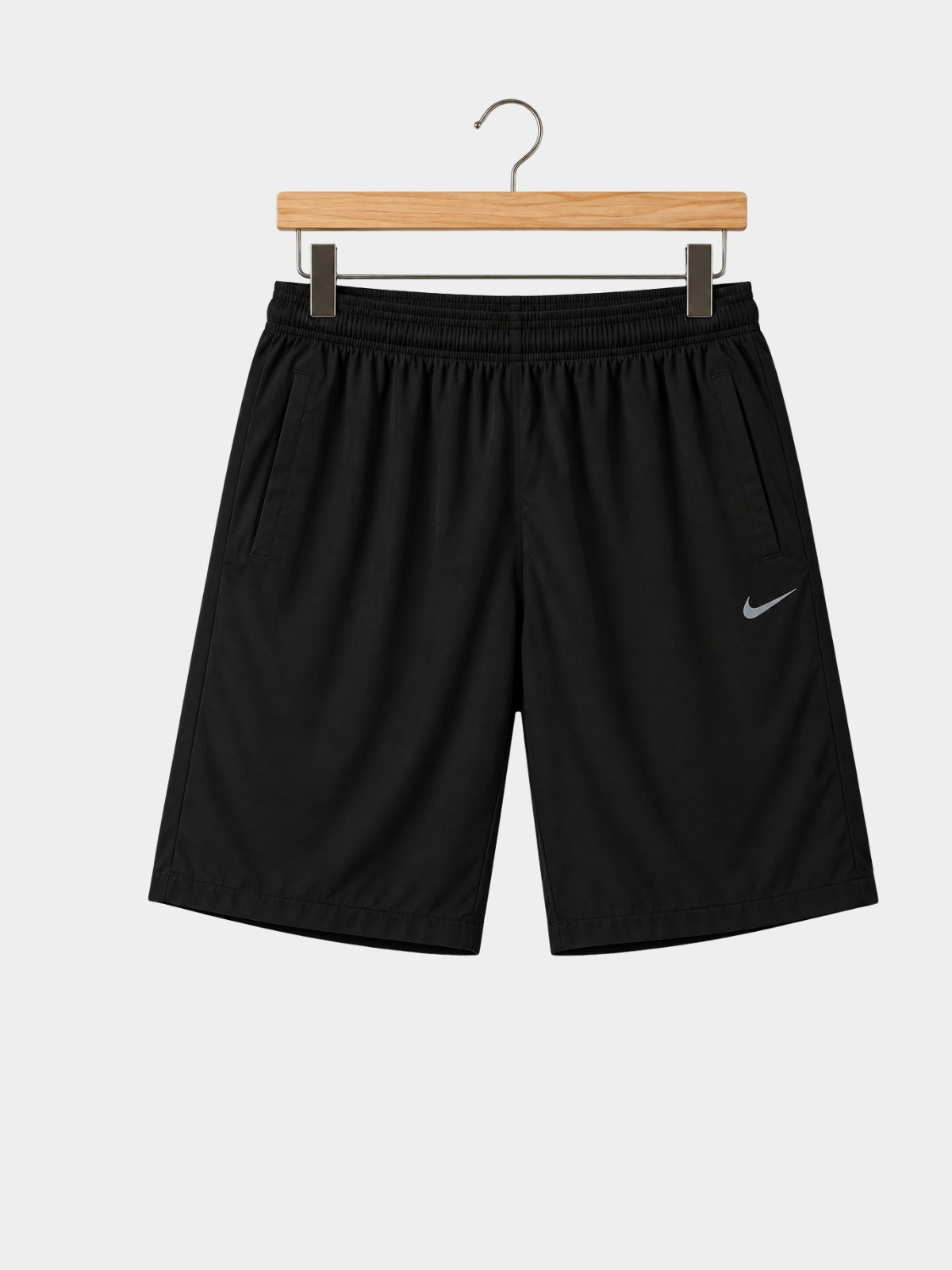 Men’s Black Dry Fit 3/4 Shorts