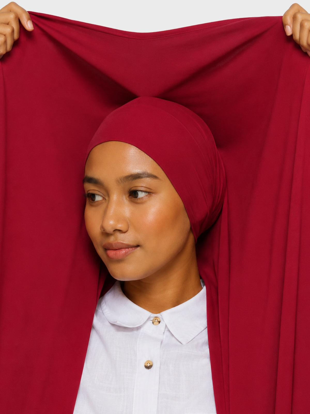 Red Grace Hijab