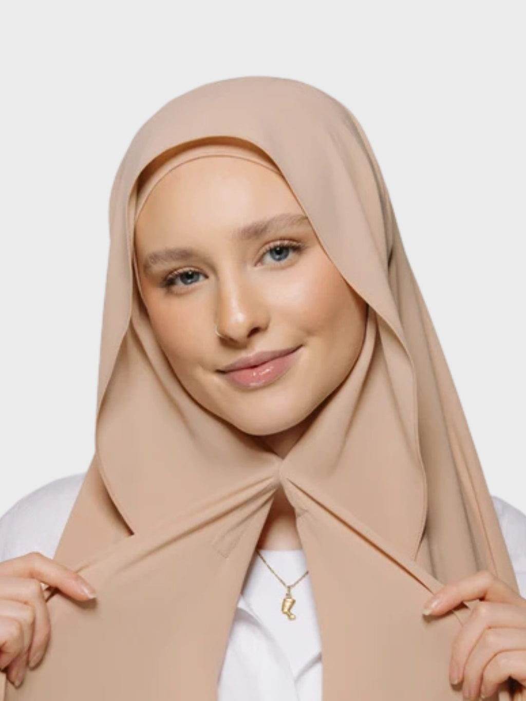 Nude Elegance Hijab
