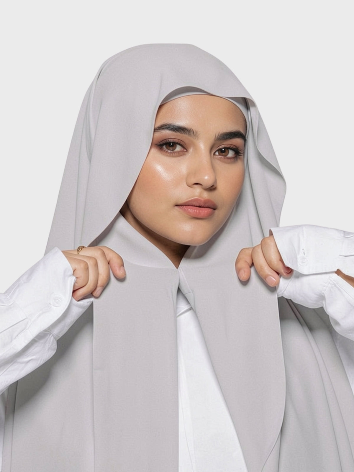 Silver Mist Hijab