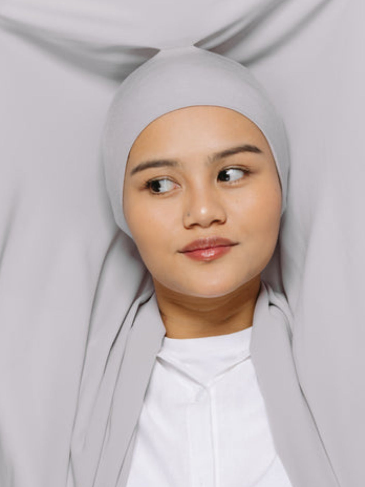 Silver Mist Hijab