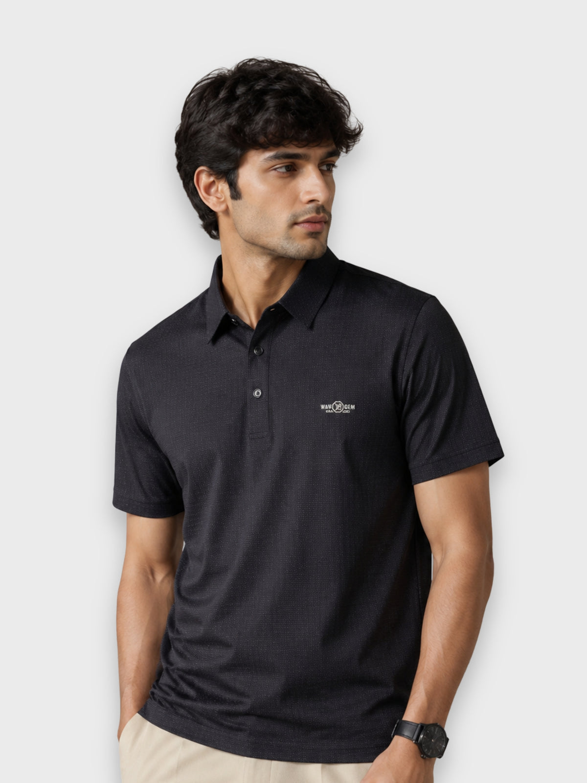 Black Dry-Fit Polo Shirt