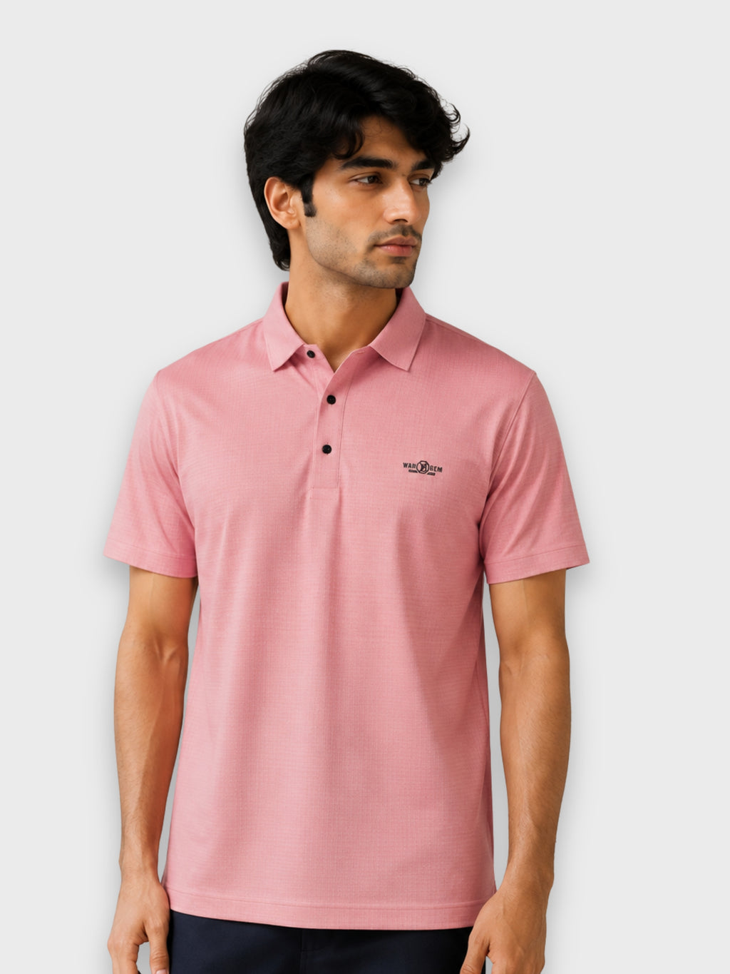 Pink Dry-Fit Polo Shirt