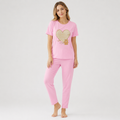 Pink Teddy Love Set